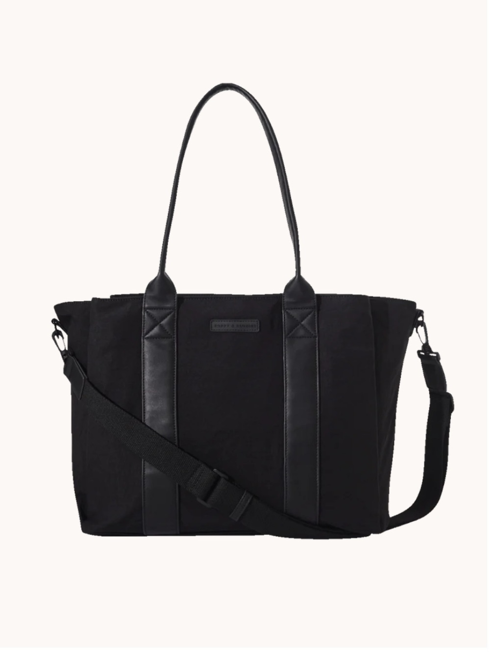 Black daily tote